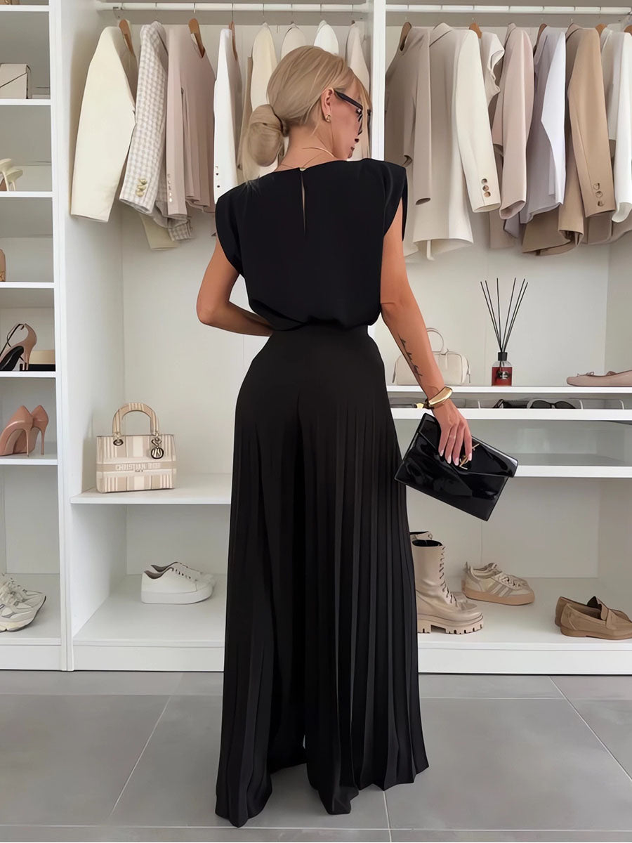 Royal Swan Pleated set