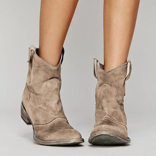 AMELIA VINTAGE ANKLE BOOTS