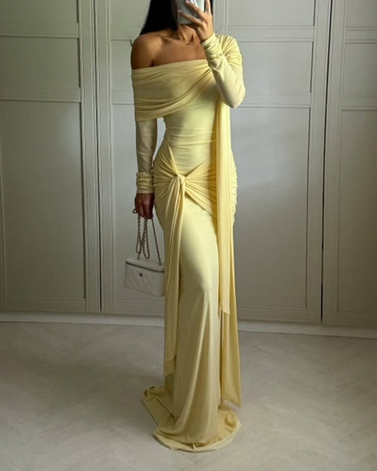 Elegant Strapless Dress