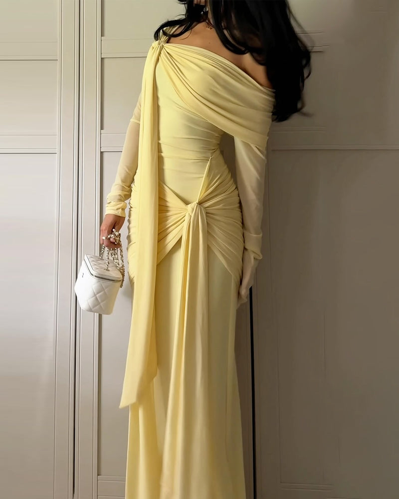 Elegant Strapless Dress