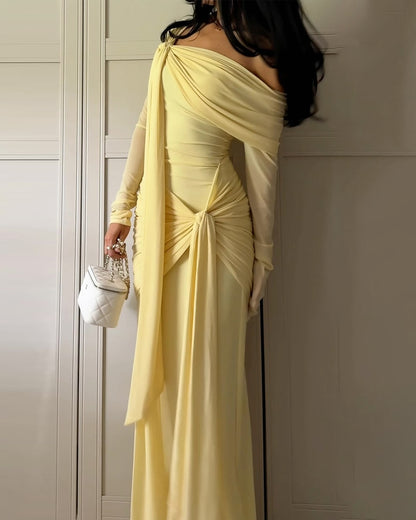 Elegant Strapless Dress