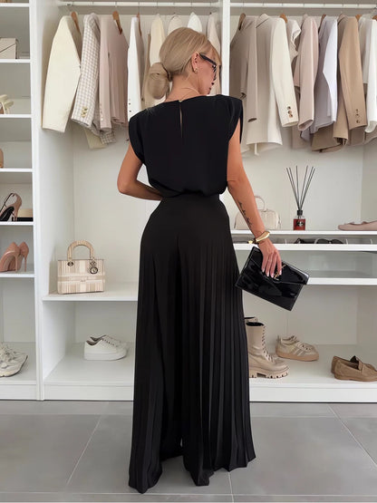 Royal Swan Pleated set