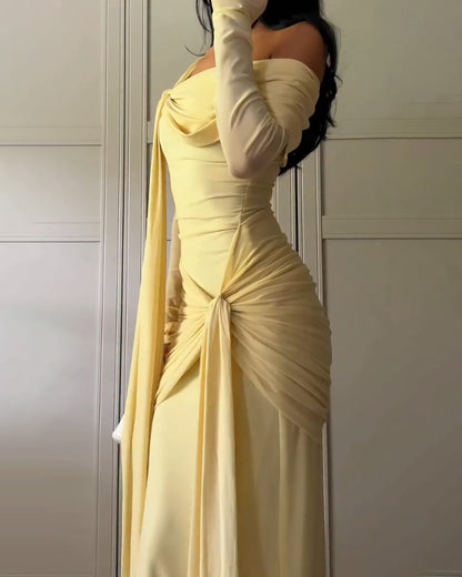 Elegant Strapless Dress