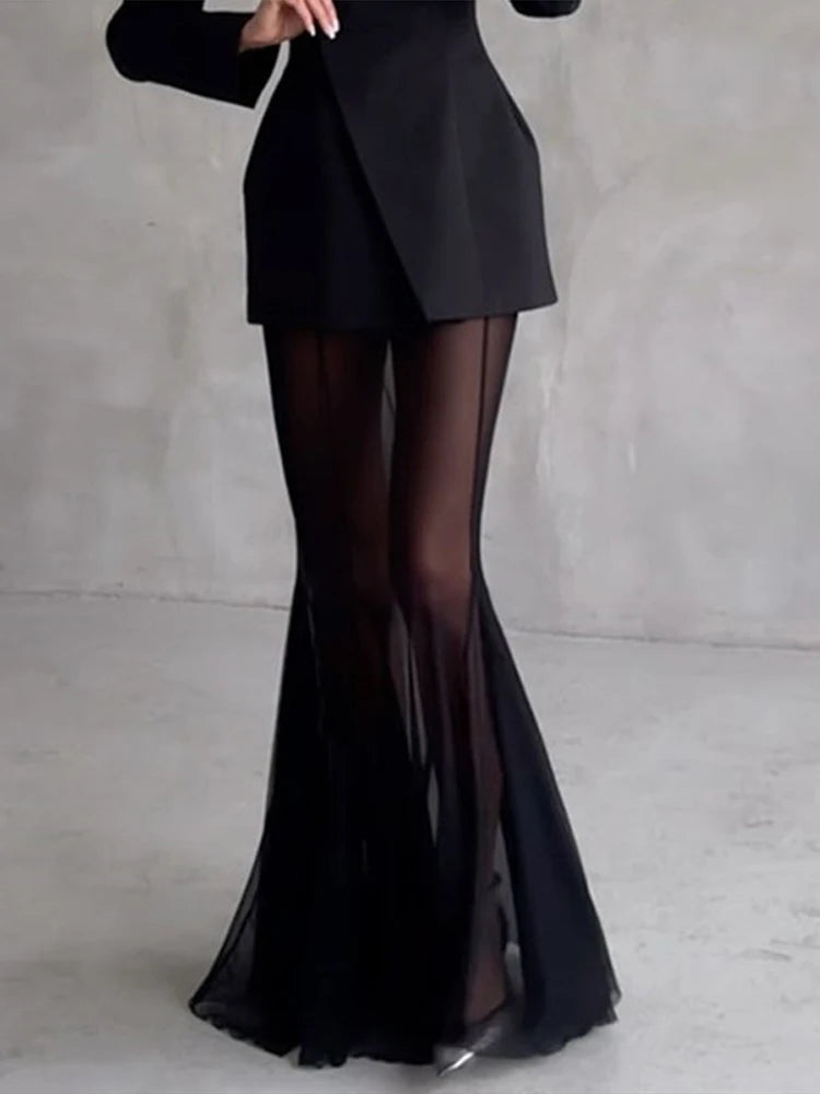 Elegant Blazer Skirt