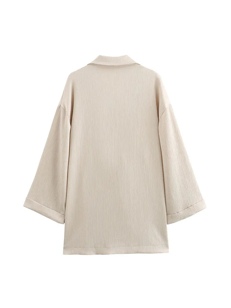 Women Blazer Coat and Pants Set