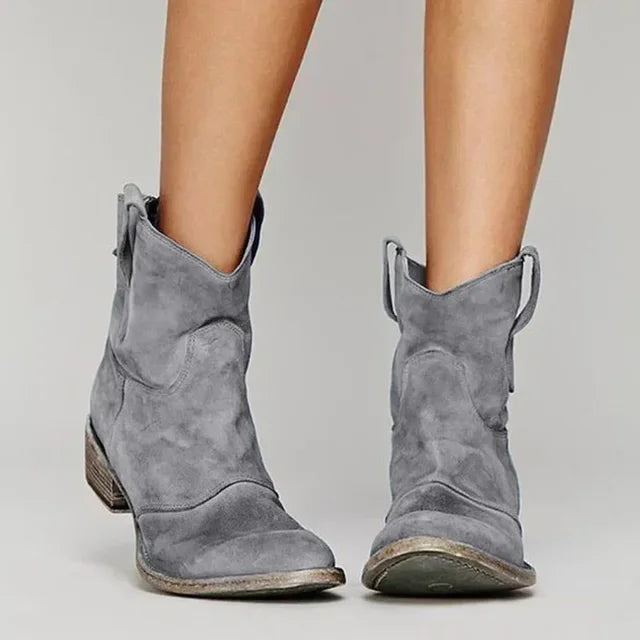 AMELIA VINTAGE ANKLE BOOTS
